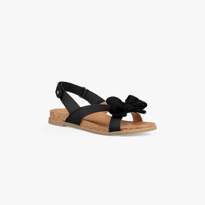 Ugg Fonda Kids Slippers Black (1248HXJEZ)